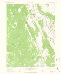 Download a high-resolution, GPS-compatible USGS topo map for Cattle Creek, CO (1963 edition)