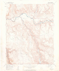 Download a high-resolution, GPS-compatible USGS topo map for Cebolla, CO (1963 edition)