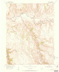 Download a high-resolution, GPS-compatible USGS topo map for Cebolla, CO (1956 edition)