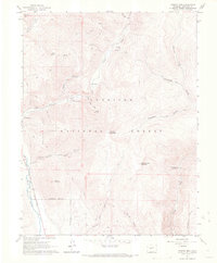 Download a high-resolution, GPS-compatible USGS topo map for Cement Mountain, CO (1970 edition)