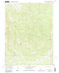 Download a high-resolution, GPS-compatible USGS topo map for Center Mountain, CO (1988 edition)