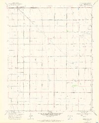 preview thumbnail of historical topo map of Rio Grande County, CO in 1968