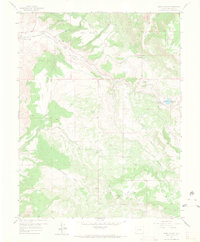 Download a high-resolution, GPS-compatible USGS topo map for Cerro Summit, CO (1968 edition)