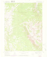 Download a high-resolution, GPS-compatible USGS topo map for Chair Mountain, CO (1979 edition)