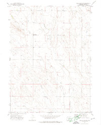 Download a high-resolution, GPS-compatible USGS topo map for Chalk Bluffs SW, CO (1974 edition)