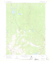 Download a high-resolution, GPS-compatible USGS topo map for Chambers Lake, CO (1968 edition)