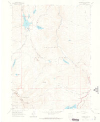 Download a high-resolution, GPS-compatible USGS topo map for Chambers Lake, CO (1965 edition)