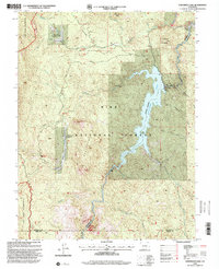 Download a high-resolution, GPS-compatible USGS topo map for Cheesman Lake, CO (2001 edition)
