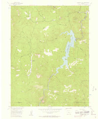 preview thumbnail of historical topo map of Jefferson County, CO in 1956