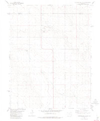 Download a high-resolution, GPS-compatible USGS topo map for Cheyenne Wells 3 SE, CO (1982 edition)