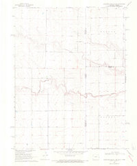 Download a high-resolution, GPS-compatible USGS topo map for Cheyenne Wells 4 NE, CO (1971 edition)