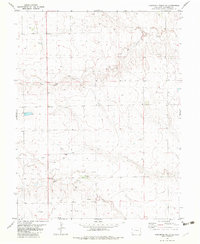 Download a high-resolution, GPS-compatible USGS topo map for Cheyenne Wells NE, CO (1982 edition)