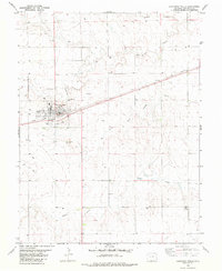 preview thumbnail of historical topo map of Cheyenne Wells, CO in 1982