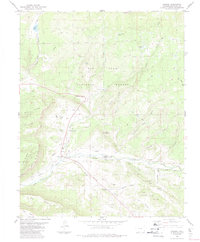 Download a high-resolution, GPS-compatible USGS topo map for Chromo, CO (1984 edition)