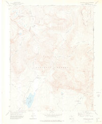 Download a high-resolution, GPS-compatible USGS topo map for Cimarrona Peak, CO (1975 edition)
