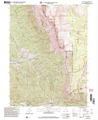 Download a high-resolution, GPS-compatible USGS topo map for Clark Peak, CO (2004 edition)