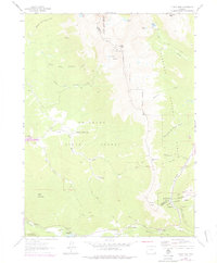 Download a high-resolution, GPS-compatible USGS topo map for Clark Peak, CO (1978 edition)