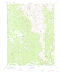 Download a high-resolution, GPS-compatible USGS topo map for Clark Peak, CO (1968 edition)