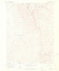 Download a high-resolution, GPS-compatible USGS topo map for Clark Peak, CO (1968 edition)