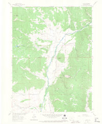 Download a high-resolution, GPS-compatible USGS topo map for Clark, CO (1968 edition)