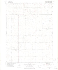 preview thumbnail of historical topo map of Yuma County, CO in 1972