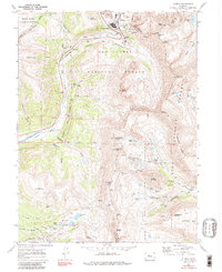 Download a high-resolution, GPS-compatible USGS topo map for Climax, CO (1986 edition)