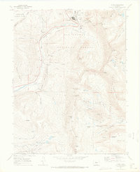 preview thumbnail of historical topo map of Lake County, CO in 1970