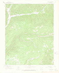Download a high-resolution, GPS-compatible USGS topo map for Clyde Lake, CO (1972 edition)