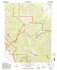 Download a high-resolution, GPS-compatible USGS topo map for Coaldale, CO (1998 edition)