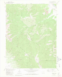 Download a high-resolution, GPS-compatible USGS topo map for Coaldale, CO (1981 edition)