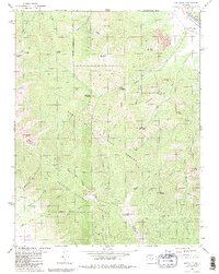 1980 Map of Coaldale, 1981 Print