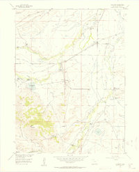 Download a high-resolution, GPS-compatible USGS topo map for Coalmont, CO (1957 edition)