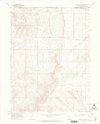 Download a high-resolution, GPS-compatible USGS topo map for Coffeepot Spring, CO (1973 edition)