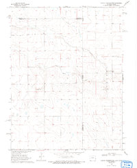 Download a high-resolution, GPS-compatible USGS topo map for Colony Township West, CO (1993 edition)