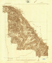 preview thumbnail of historical topo map of Mesa County, CO in 1934