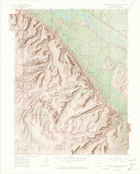 Download a high-resolution, GPS-compatible USGS topo map for Colorado National Monument, CO (1965 edition)