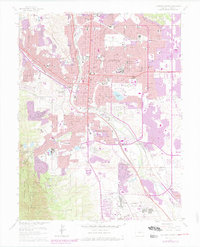 Download a high-resolution, GPS-compatible USGS topo map for Colorado Springs, CO (1978 edition)