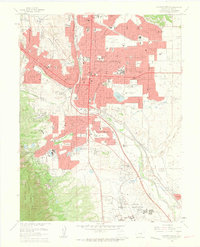 Download a high-resolution, GPS-compatible USGS topo map for Colorado Springs, CO (1963 edition)