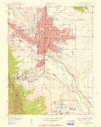 preview thumbnail of historical topo map of Colorado Springs, CO in 1948