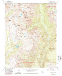 Download a high-resolution, GPS-compatible USGS topo map for Columbine Pass, CO (1987 edition)