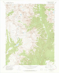 Download a high-resolution, GPS-compatible USGS topo map for Columbine Pass, CO (1975 edition)