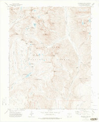 preview thumbnail of historical topo map of La Plata County, CO in 1973
