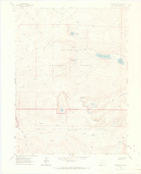 Download a high-resolution, GPS-compatible USGS topo map for Comanche Peak, CO (1969 edition)