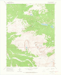 Download a high-resolution, GPS-compatible USGS topo map for Comanche Peak, CO (1964 edition)