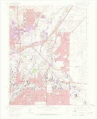 Download a high-resolution, GPS-compatible USGS topo map for Commerce City, CO (1973 edition)