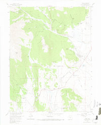 Download a high-resolution, GPS-compatible USGS topo map for Como, CO (1972 edition)