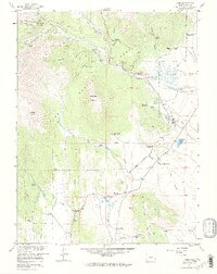 preview thumbnail of historical topo map of Park County, CO in 1957