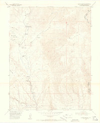 preview thumbnail of historical topo map of Fremont County, CO in 1954