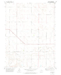 Download a high-resolution, GPS-compatible USGS topo map for Cope NW, CO (1978 edition)