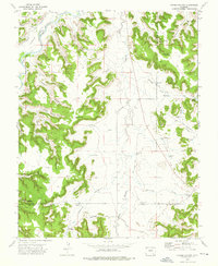Download a high-resolution, GPS-compatible USGS topo map for Corbin Canyon, CO (1976 edition)